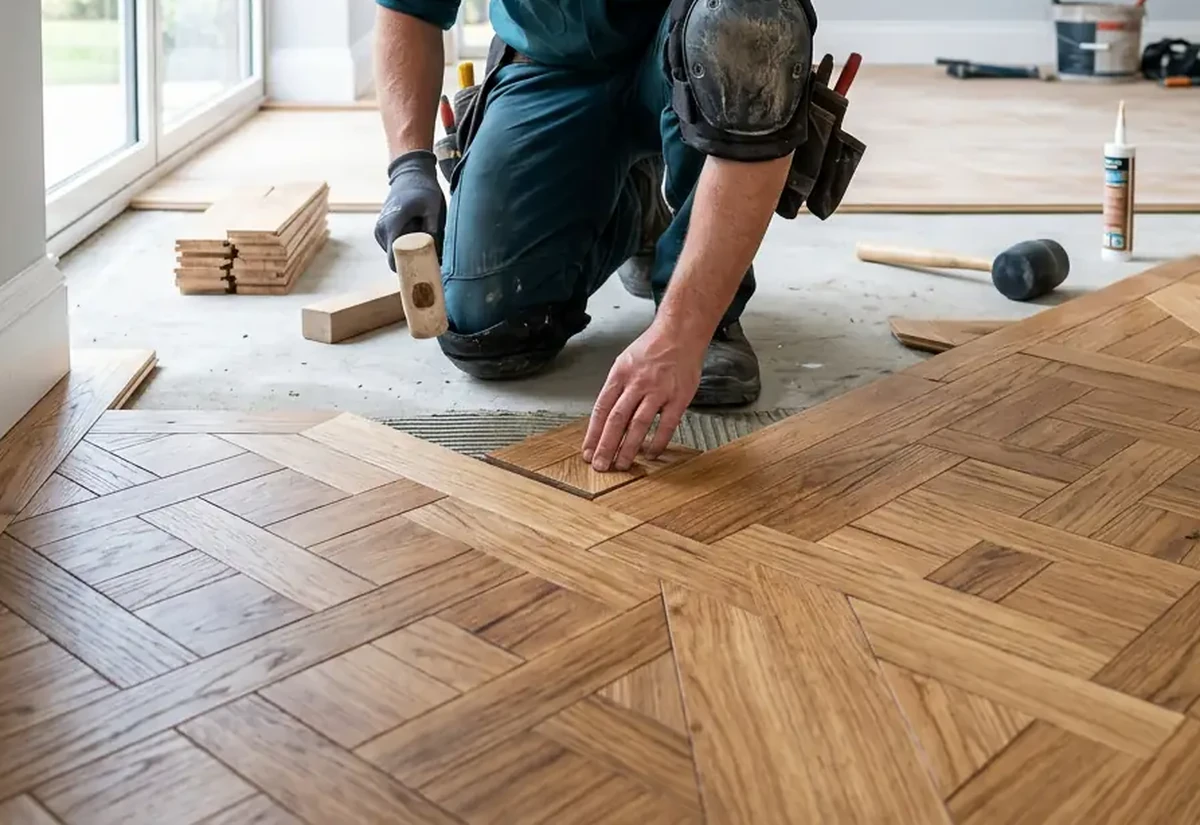 Parkett mit Charakter – Aufbau und Pflege mitdenken.